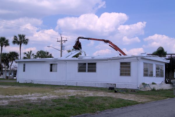 Mobile Home Demolition in Valdosta