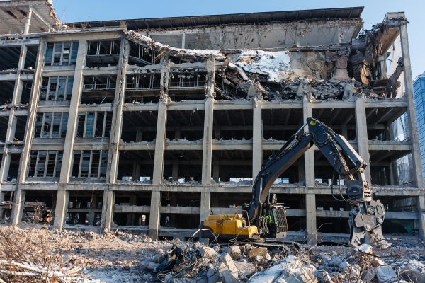 Commercial Building Demolition in Valdosta